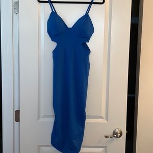 Boohoo New w/Tags Blue Dress Size 10